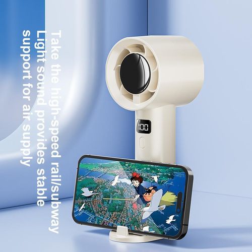 3 (2) Small Wind Cannon 100 Levels High Speed Handheld Fan Price in Bangladesh | Ultra Tech Gadget World BD - Image 3