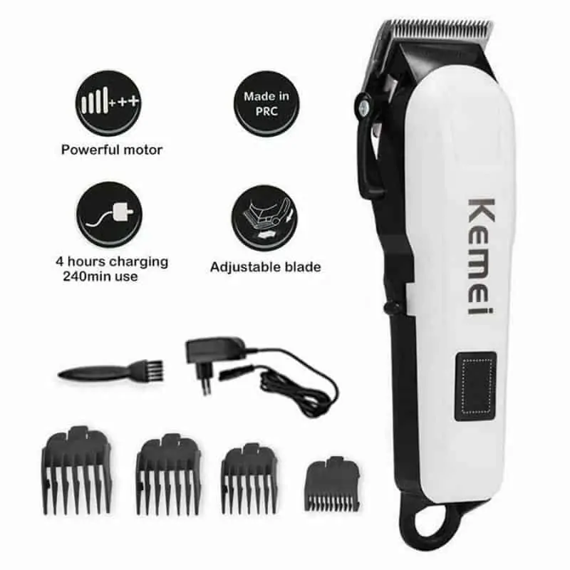 kemei km 809a digital electric rechargeable professional hair clipper trimmer 7 kemei km 809a digital electric rechargeable professional hair clipper trimmer 7