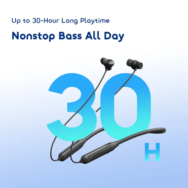 oraimo-Earphone-Necklace-Neo-OEB-310-03-Up-to-30-Hour-Long-Playtime Oraimo Necklace Neo OEB-310 – Heavy Bass & Long Battery Life Neckband | Ultra Tech Gadget World BD - Image 5