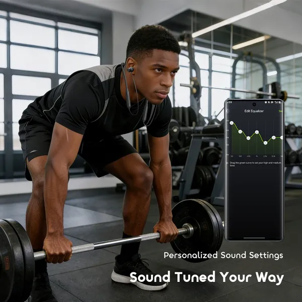 oraimo-Earphone-Necklace-Neo-OEB-310-06-Personalized-Sound-Settings Oraimo Necklace Neo OEB-310 – Heavy Bass & Long Battery Life Neckband | Ultra Tech Gadget World BD - Image 2