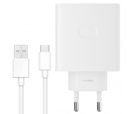 wall-charger-oppo-67w-6-1a-1-x-usb-a-with-usb-c-cable-white-vcb7caeh-1731399574697 (1) OPPO SuperVOOC 67W Power Adapter Kit Original Fast Charger | Ultra Tech Gadget World BD - Image 3